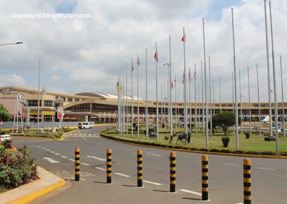 Jomo Kenyatta International Airport (JKIA) and Wilson Airport (WAP) 